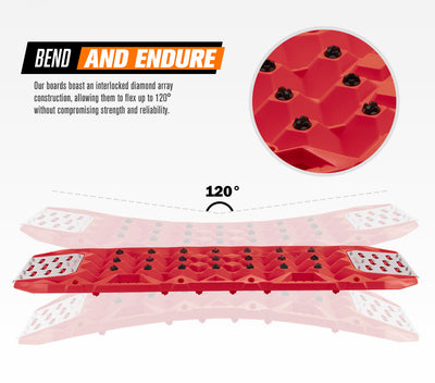 25TON Red Recovery Track (Online only) - OZI4X4 PTY LTD