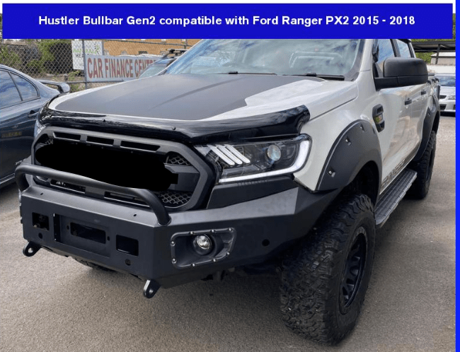 Hustler Bullbar Gen II Suits Ford Ranger PX2 2015 - 2018