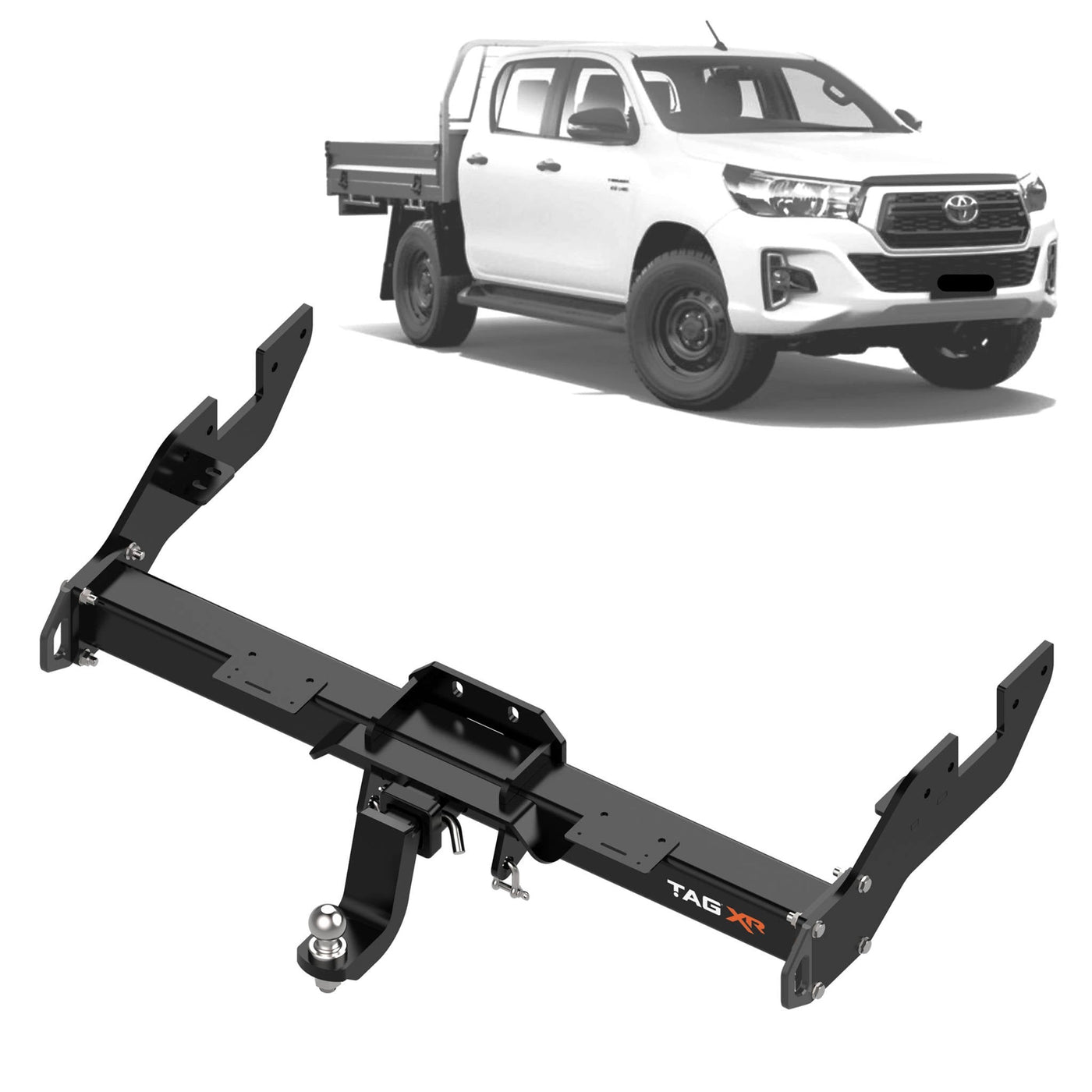 TAG 4x4 Recovery Towbar Suitable for Toyota Hilux (07/2015 - on) - OZI4X4 PTY LTD