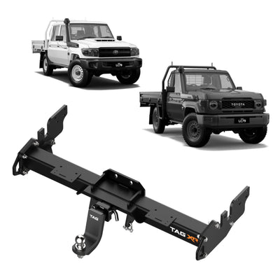 TAG 4x4 Recovery Towbar Suitable For Toyota Landcruiser Single & Dual Cab Chassis (08/2012 - on) - OZI4X4 PTY LTD