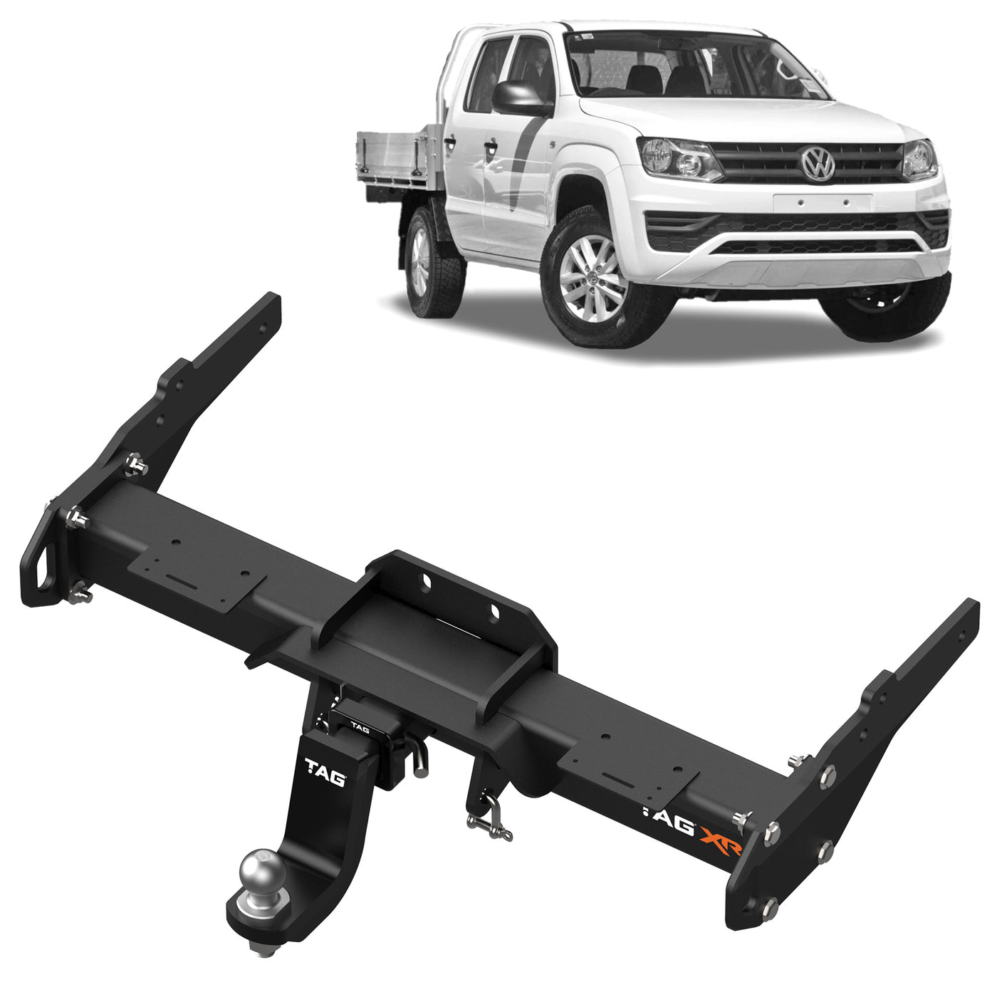 TAG 4x4 Recovery Towbar for Volkswagen Amarok (09/2016 - on), Volkswagen Amarok (09/2011 - on) - OZI4X4 PTY LTD