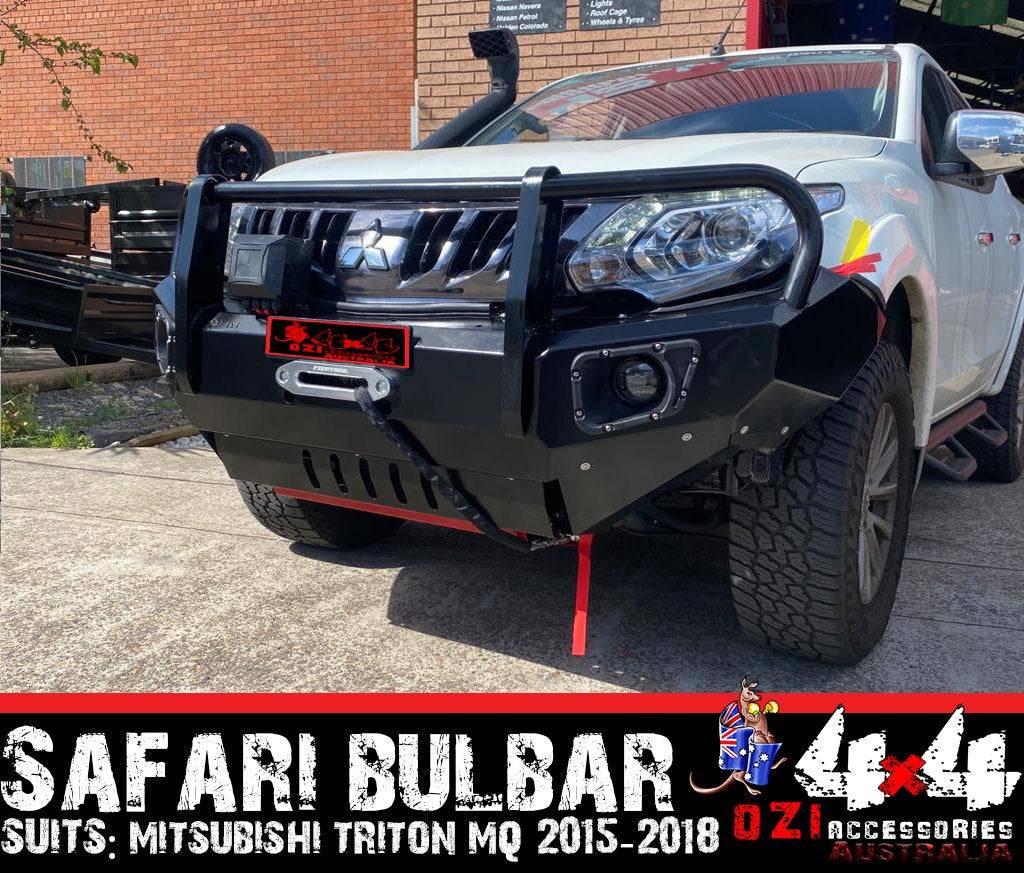 (Pre Order) Safari Bullbar Suits Mitsubishi Triton MQ 2015-2018
