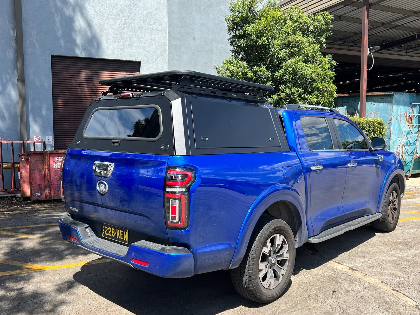 steel ute tub canopy