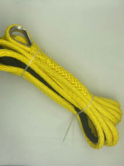 Winch Rope 12mmx14m Yellow (Online only) - OZI4X4 PTY LTD