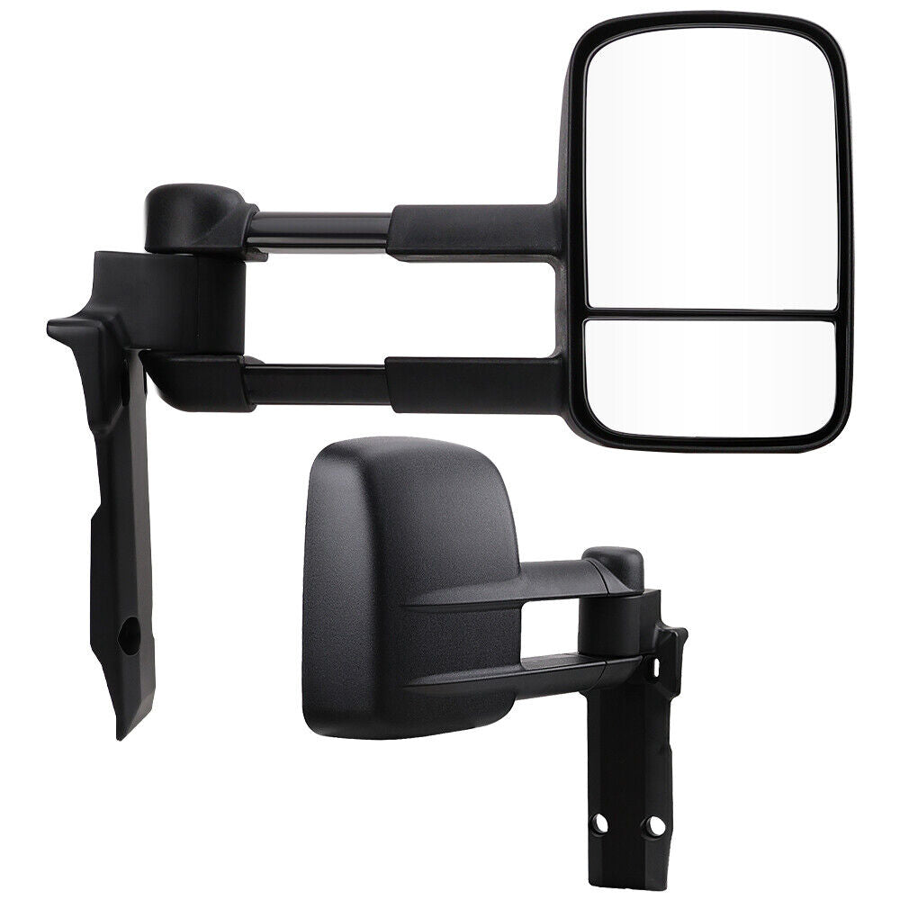 Extended Towing Mirror Suitable For Toyota Land Cruiser 70,75,76,78,79 Series (Blinker) - OZI4X4 PTY LTD