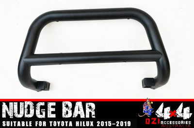 Nudge Bar Suitable for Toyota Hilux SR & SR5 2015-2019 (Online Only) - OZI4X4 PTY LTD