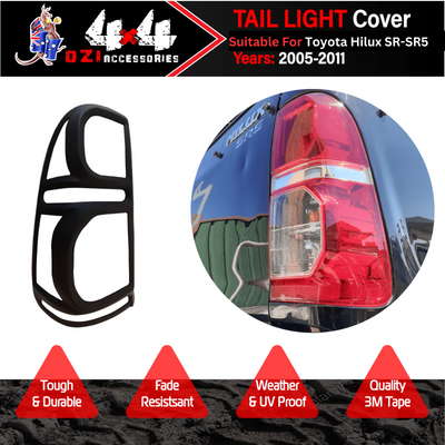 Tail Light Trim Cover Suitable for Toyota Hilux 2012-2015 - OZI4X4 PTY LTD