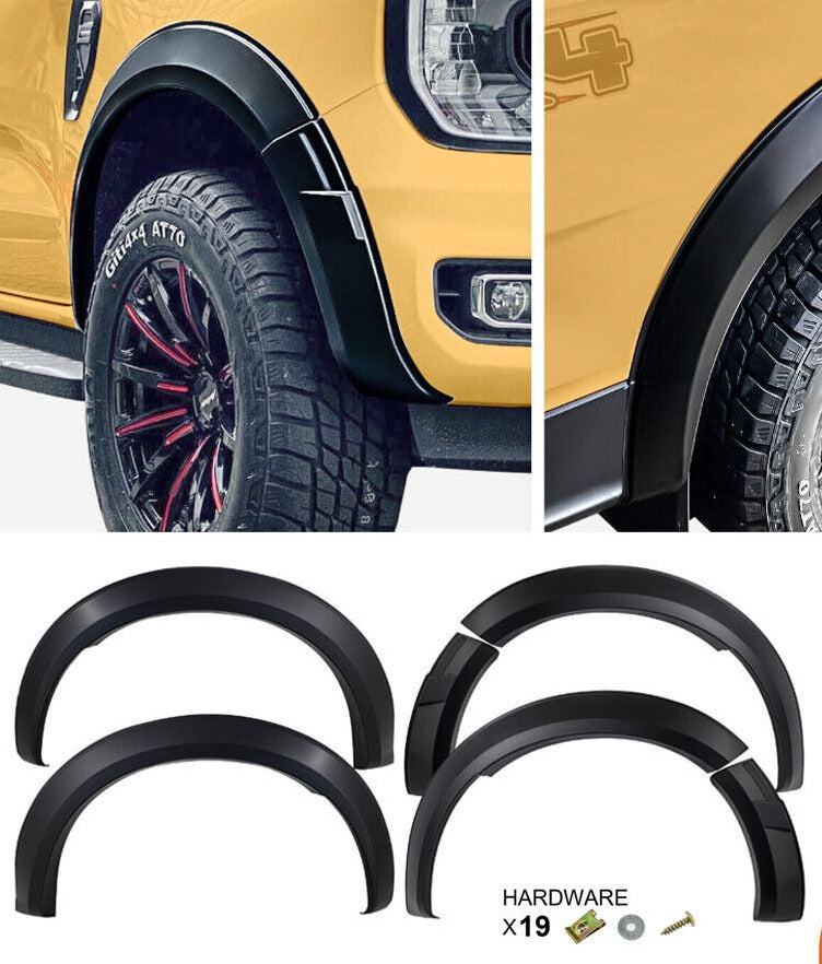 3 inch OEM Flares Suits Ford Ranger XLT,XLS,XL T9 2022+ (Pre-Order) - OZI4X4 PTY LTD