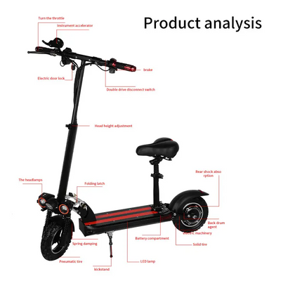 M3 - Double Shock Electric Scooter