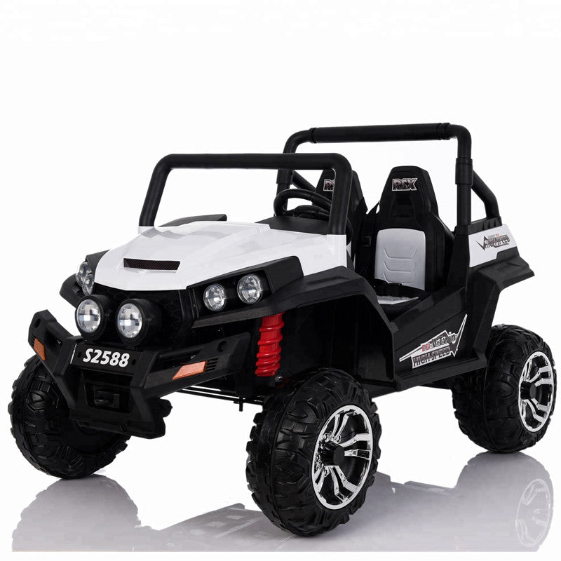 12V White 4WD Ride-On Car (Pre Order) - OZI4X4 PTY LTD