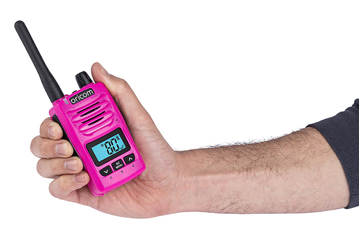 DTX600 (Pink) Waterproof IP67 5 Watt Handheld UHF CB Radio - OZI4X4 PTY LTD