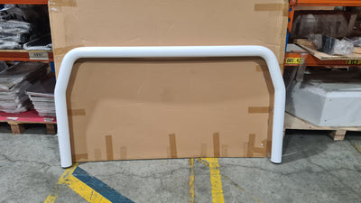 White Aluminium Tray Rear Ladder Rack Suits Most Trays (Clearance Sale) - OZI4X4 PTY LTD