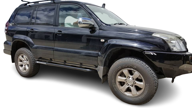 Rock Sliders Suitable For Toyota Prado 120 Series - OZI4X4 PTY LTD