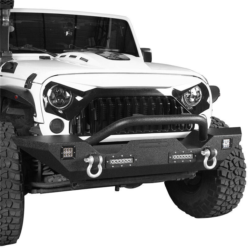 Rock Crawler Bullbar Suits Jeep Wrangler  JK / JL 2007+ (Pre Order) - OZI4X4 PTY LTD