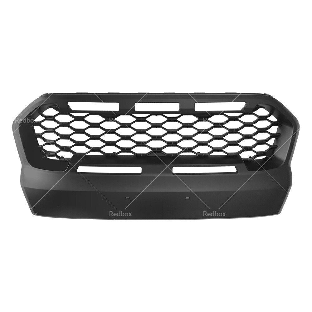 Led Honey Comb Mesh Grill With Red Insert Suits Ford Ranger T7 2015-18 (Pre-Order) - OZI4X4 PTY LTD