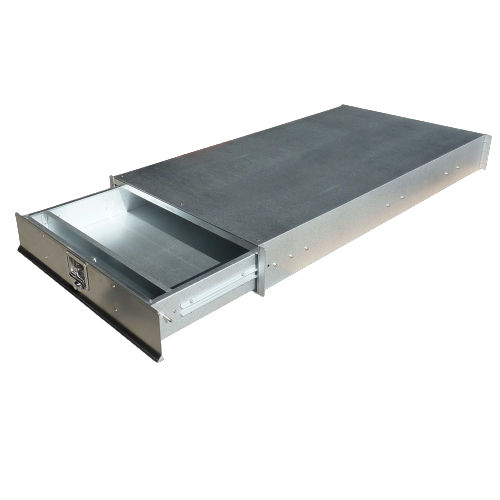 Universal Under Tray Trundle Draw 1500 Length Aluminium - OZI4X4 PTY LTD