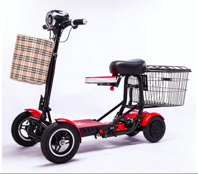 TTX Four Wheel Version 36V15 6Ah Lithium Battery Electric Scooter