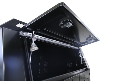 Black Delta Builder Pack Premium 1900 Tray + Black Builders 17 Compartment Canopy