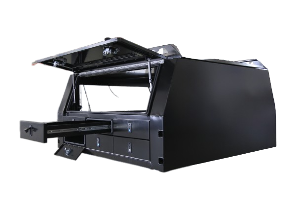 Black Delta Builder Pack Premium 1900 Tray + Black Builders 17 Compartment Canopy