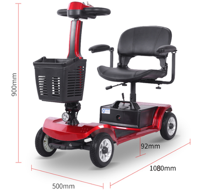 Universal electric scooter for the elderly, four wheel electric disabled elderly assistance battery car (Pre-Order) - OZI4X4 PTY LTD