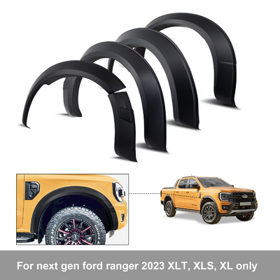 3 inch OEM Flares Suits Ford Ranger XLT,XLS,XL T9 2022+ (Pre-Order) - OZI4X4 PTY LTD