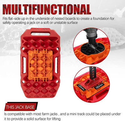 15TON Red Recovery Track (Online only) - OZI4X4 PTY LTD