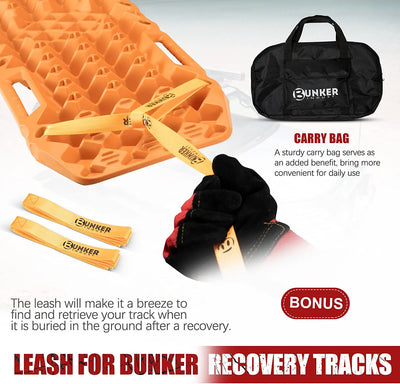15TON Orange Recovery Track (Online only) - OZI4X4 PTY LTD