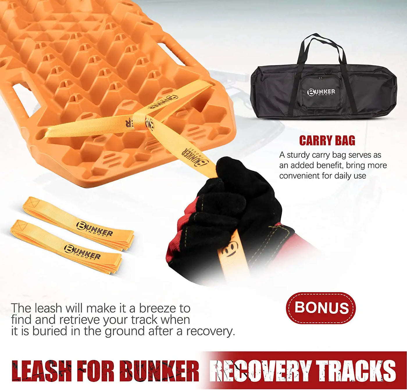 20TON Orange Recovery Track (Online only) - OZI4X4 PTY LTD