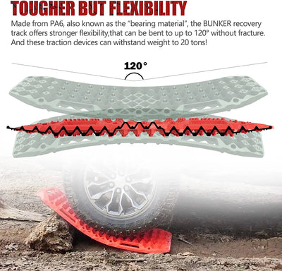 20TON Red Recovery Track (Online only) - OZI4X4 PTY LTD