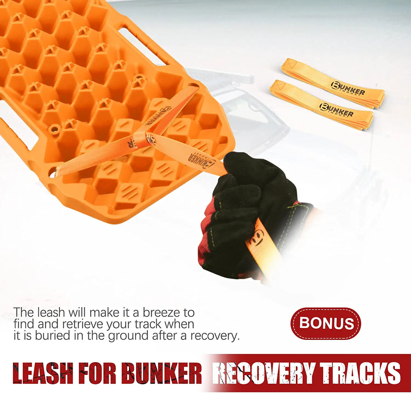 10TON Orange Recovery Track (Online only) - OZI4X4 PTY LTD