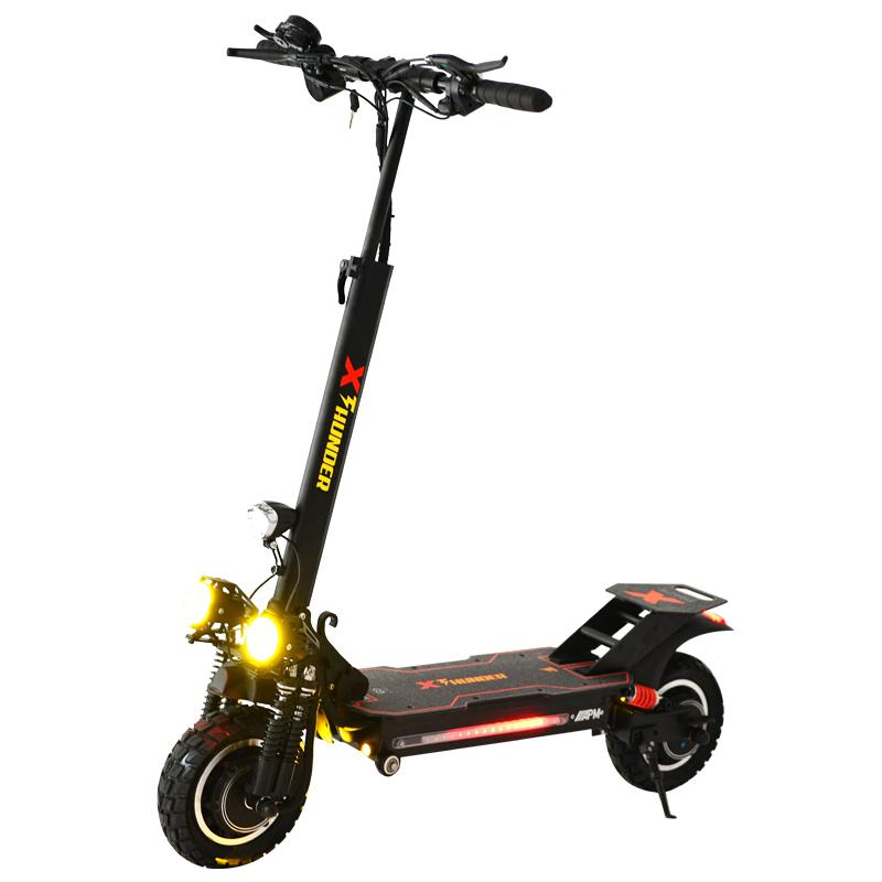 10-inch double drive three-light off-road tire electric scooter 48V10AH (Pre-Order) - OZI4X4 PTY LTD