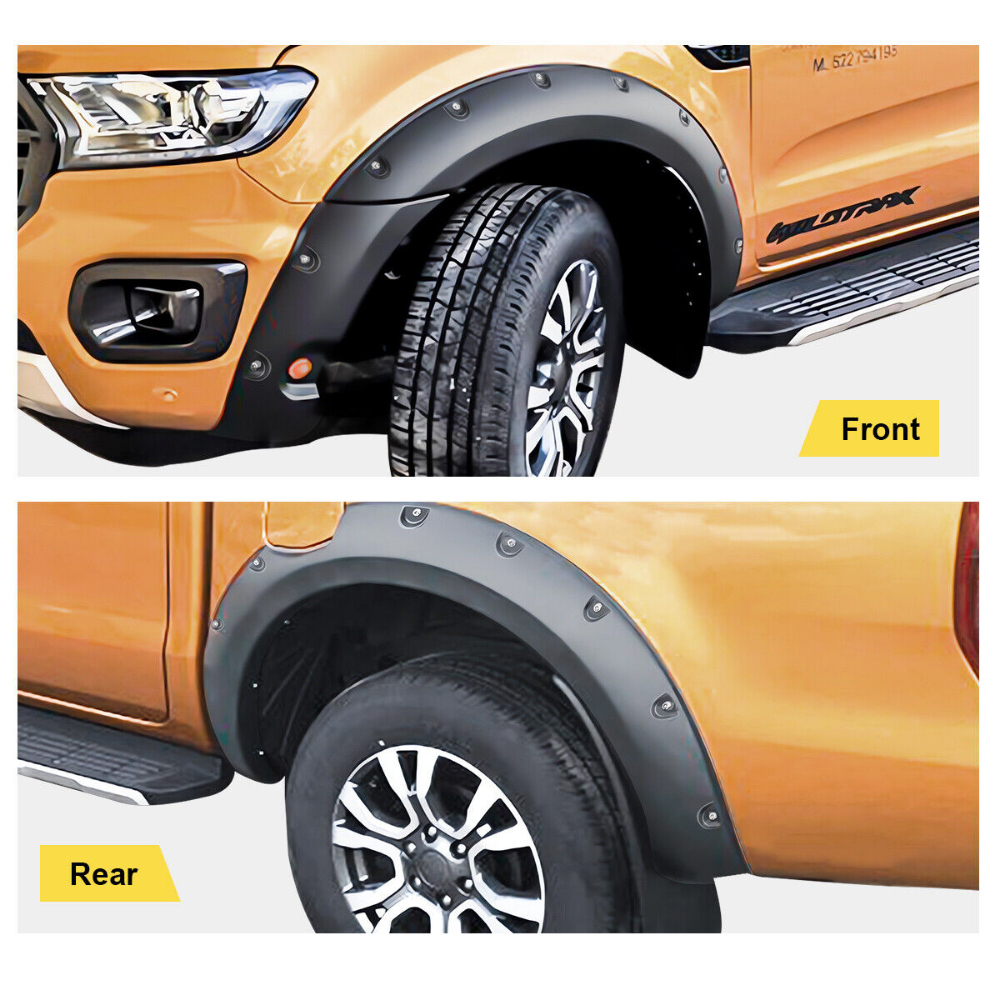 Jungle Flares with Sensor Cut Out Suits Ford Ranger PX3 2018-2022 - OZI4X4 PTY LTD