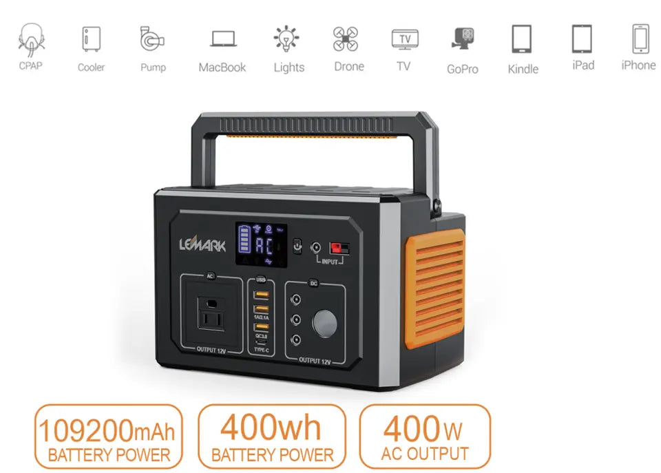 400W Portable Lithium Battery Power Bank (Pre Order) - OZI4X4 PTY LTD