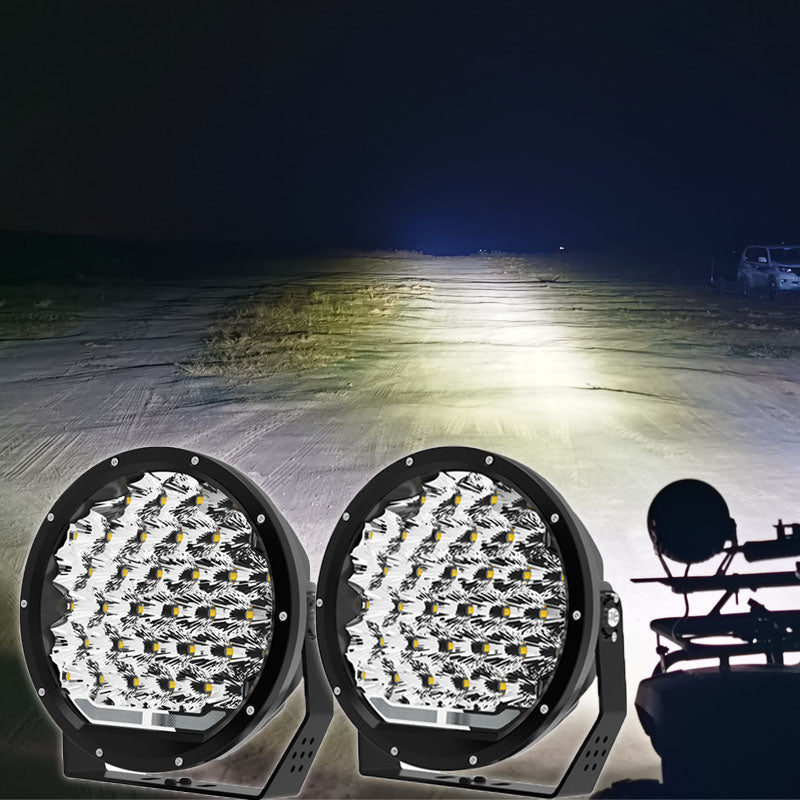 9" OSRAM LED Spot Lights With DRL Gen 2 - OZI4X4 PTY LTD