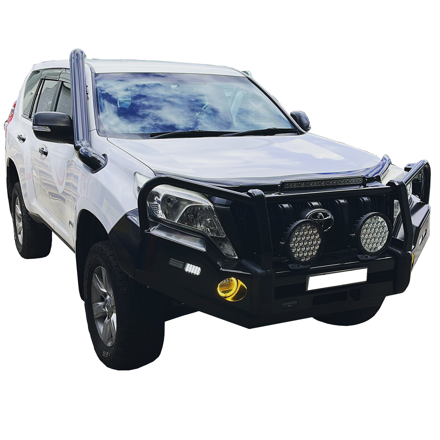 Competition Bullbar Suitable for Toyota Prado 150 Series 2014-2017 - OZI4X4 PTY LTD