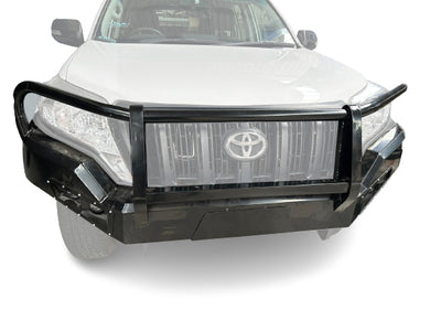 Competition Bullbar Suitable For Toyota Land Cruiser Prado 150 Series 2009-2017 (Full Bar Replacement) - OZI4X4 PTY LTD