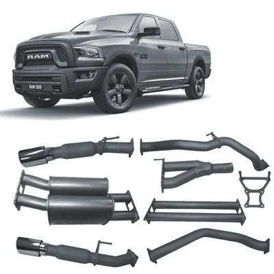 Redback Extreme Duty Exhaust for RAM 1500 5.7L V8 (12/2018 - on) - OZI4X4 PTY LTD