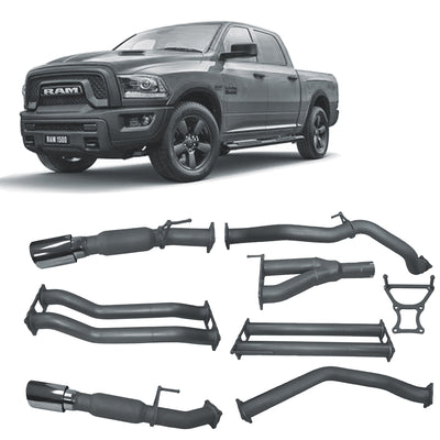 Redback Extreme Duty Exhaust for RAM 1500 5.7L V8 (12/2018 - on) - OZI4X4 PTY LTD