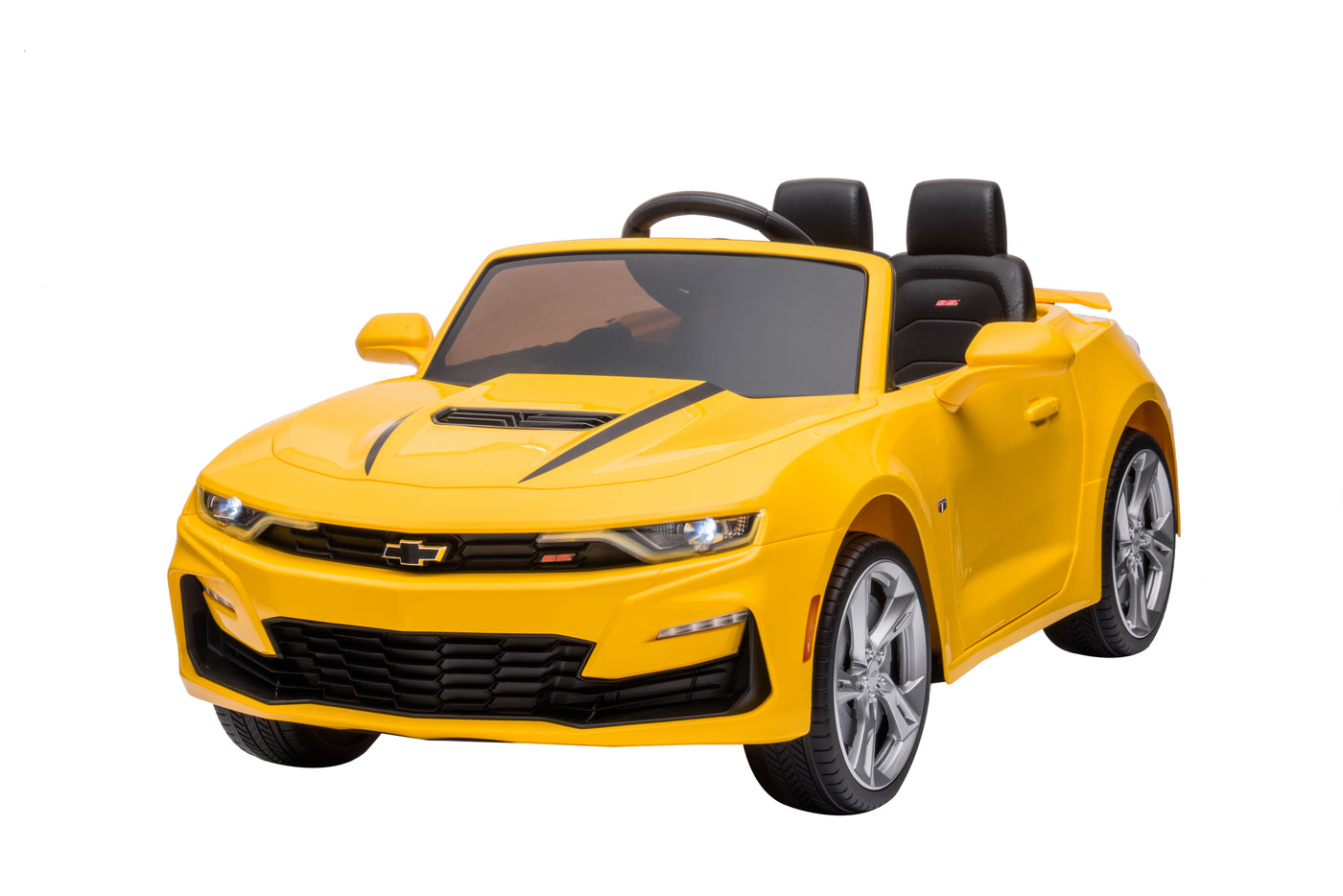 12V Yellow Chevrolet Camaro 4WD Ride-On Car (Pre-Order) - OZI4X4 PTY LTD