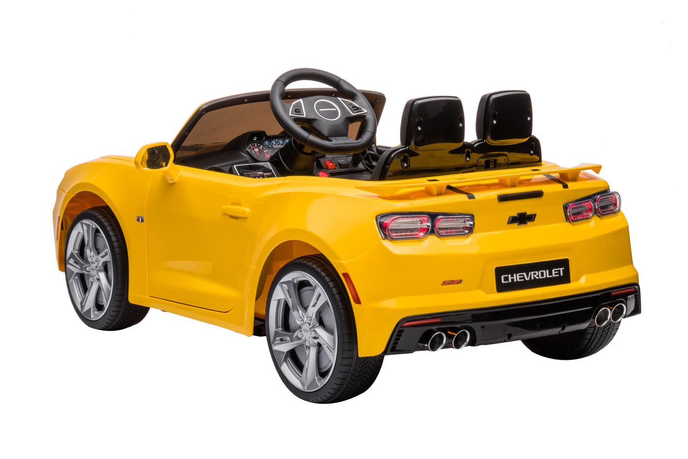 12V Yellow Chevrolet Camaro 4WD Ride-On Car (Pre-Order) - OZI4X4 PTY LTD