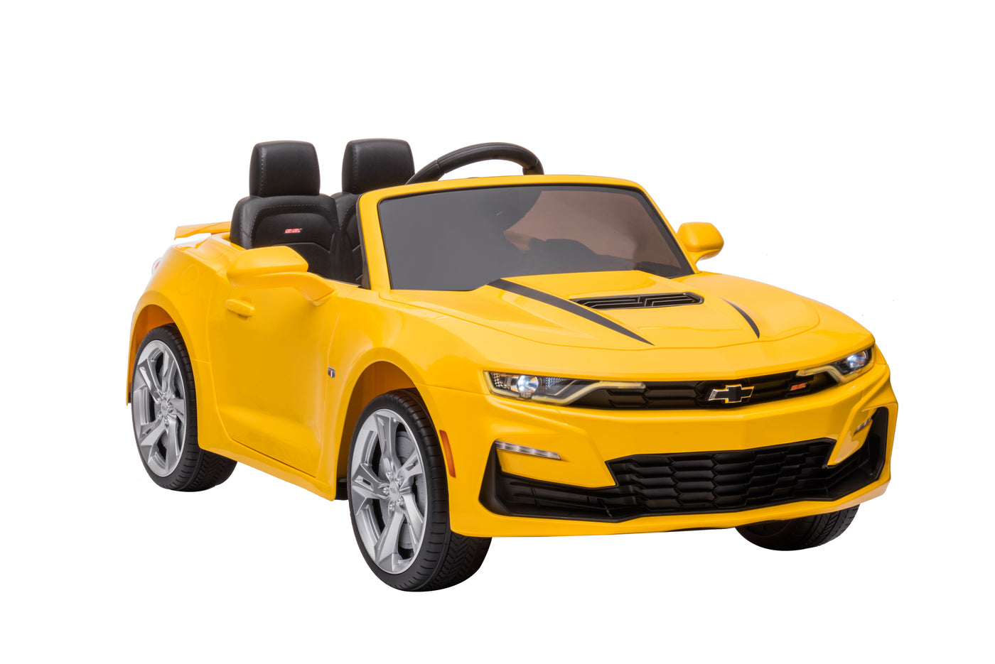 12V Yellow Chevrolet Camaro 4WD Ride-On Car (Pre-Order) - OZI4X4 PTY LTD