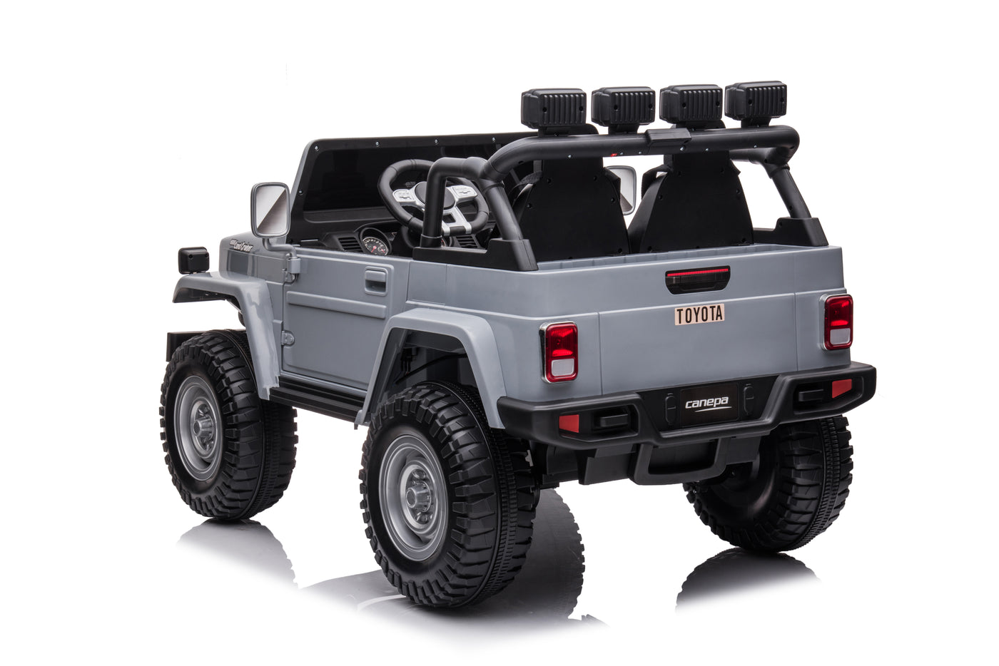 24V Grey FJ-40 Ride on Car (Pre Order) - OZI4X4 PTY LTD