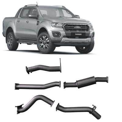 Redback Extreme Duty Exhaust for Ford Ranger 3.2L (07/2016 - 05/2022) - OZI4X4 PTY LTD