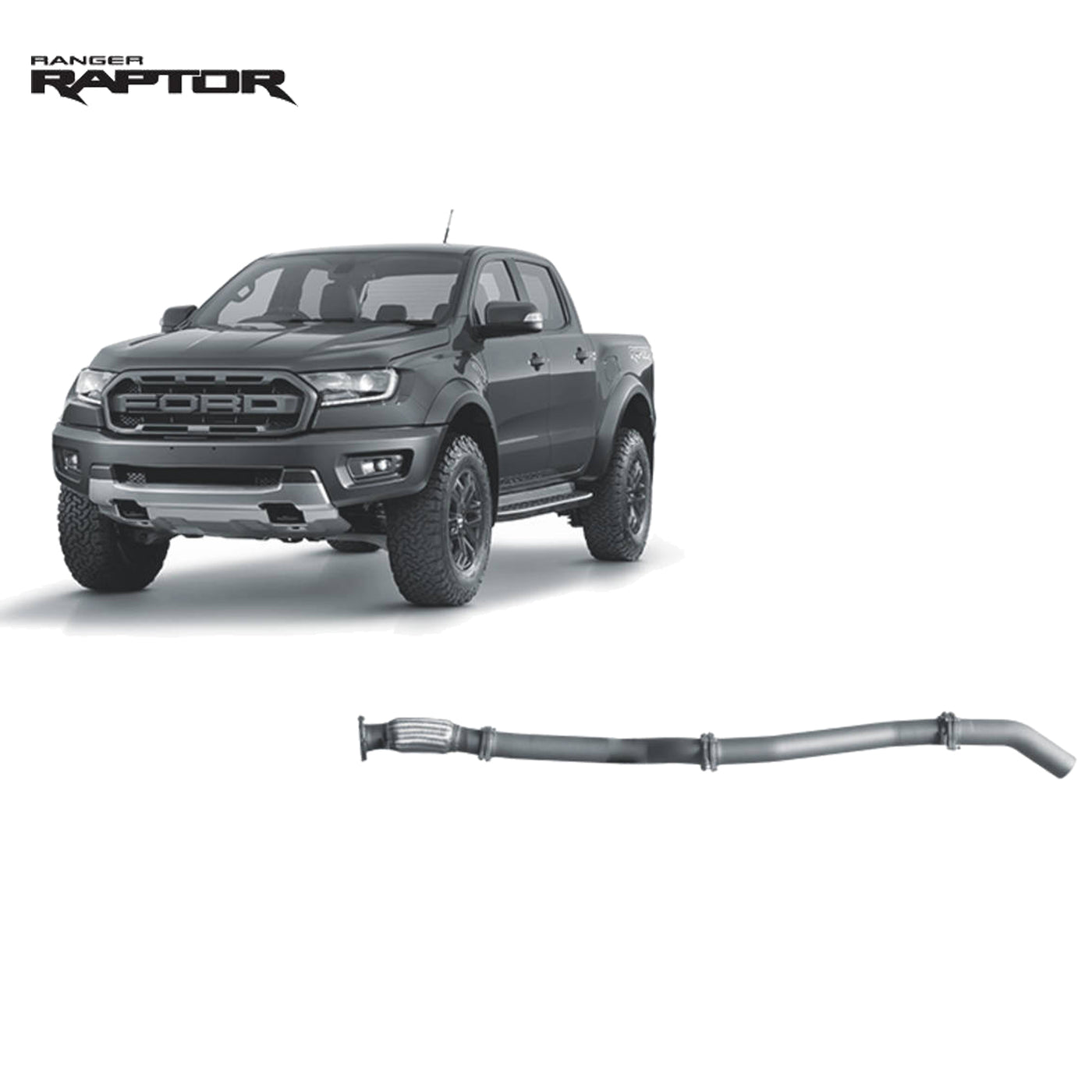 Redback Extreme Duty Exhaust for Ford Raptor 2.0L Bi-Turbo (10/2018 - 05/2022) - OZI4X4 PTY LTD