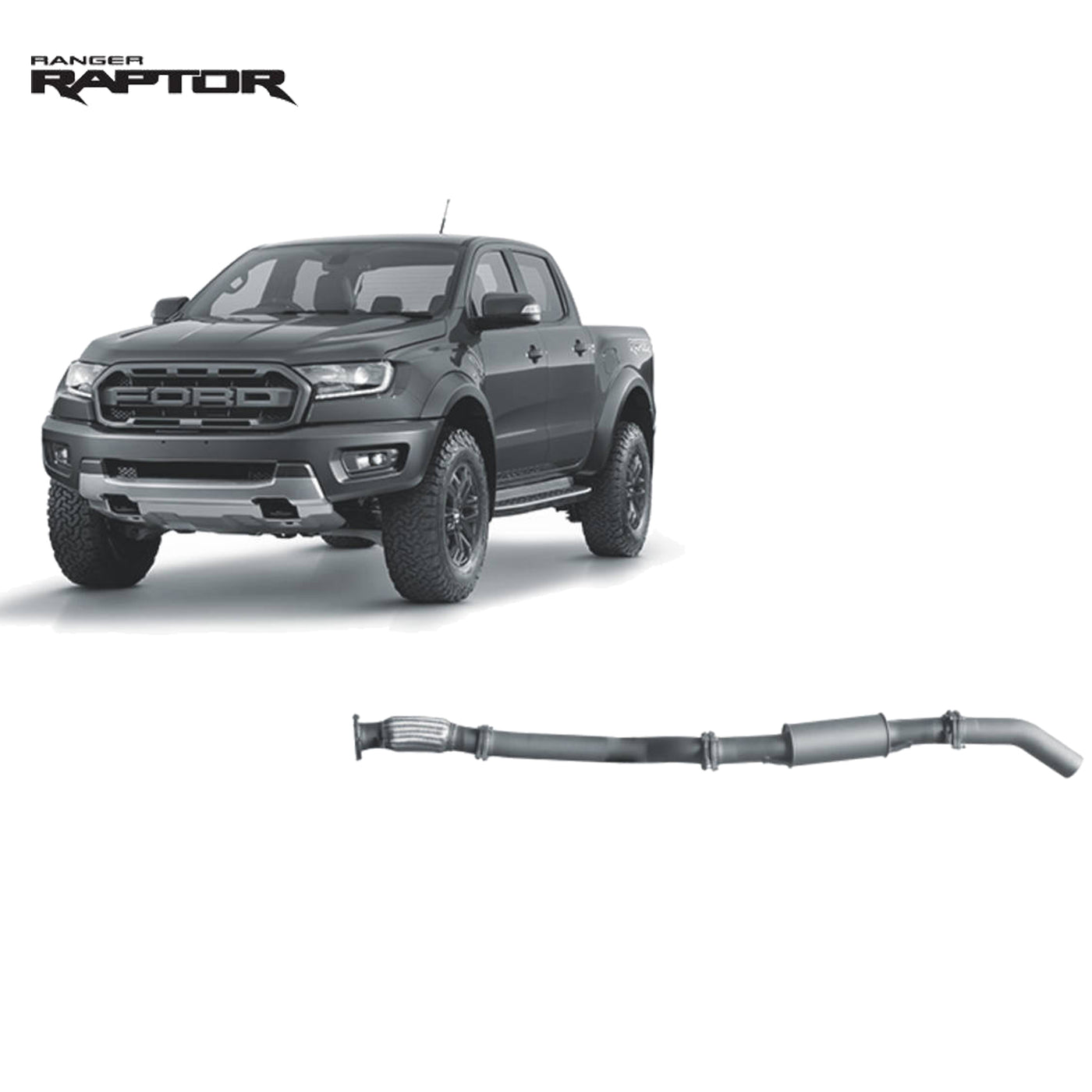 Redback Extreme Duty Exhaust for Ford Raptor 2.0L Bi-Turbo (10/2018 - 05/2022) - OZI4X4 PTY LTD