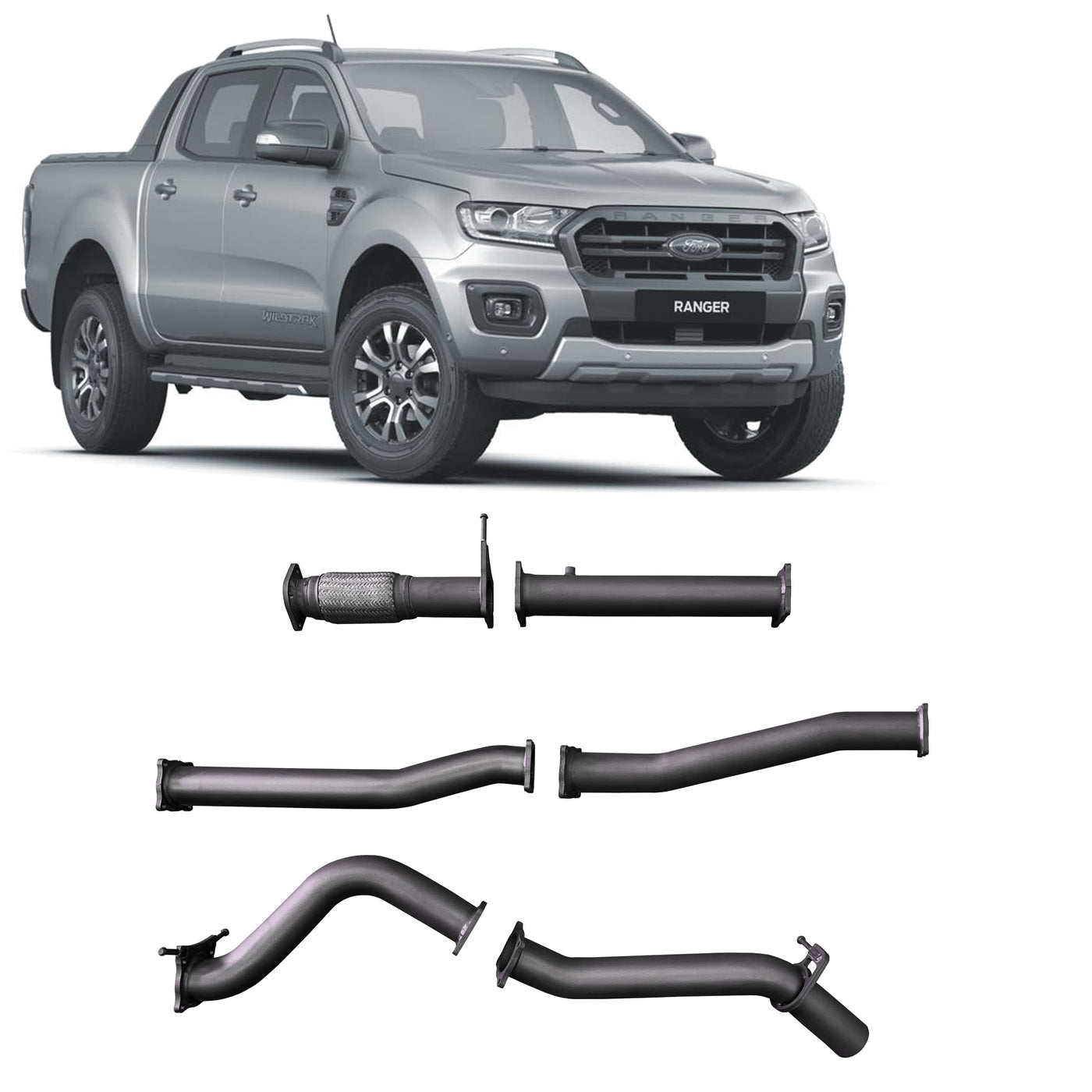 Redback Extreme Duty for Ford Ranger 2.0L Bi-Turbo (10/2018 - on) - OZI4X4 PTY LTD