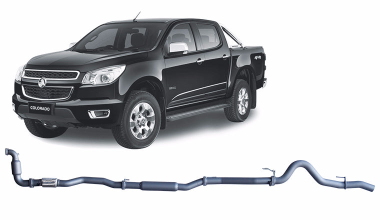 Redback Extreme Duty Exhaust for Holden Colorado RG 2.8L (06/2012 - 08/2016) - OZI4X4 PTY LTD