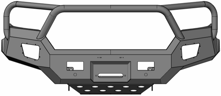 OZ Bar Bullbar Suitable For GWM Cannon 2020+ (Pre-Order) - OZI4X4 PTY LTD