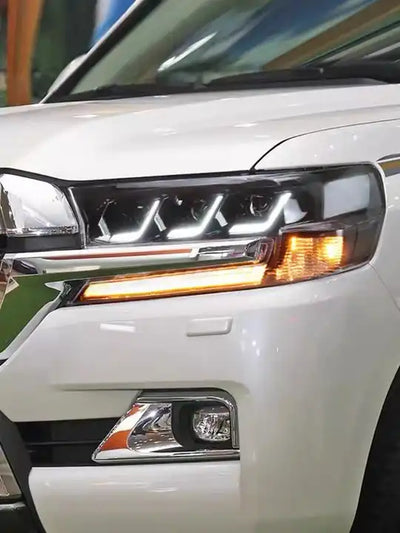 Angel LED Pair of Headlight Suitable For Toyota LandCruiser 200 Series - OZI4X4 PTY LTD