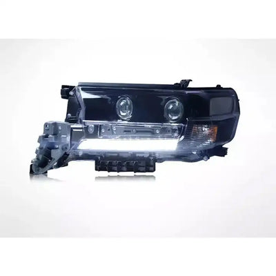 Deluxe LED Headlight Suitable For Toyota LandCruiser 200 Series 2016 - 2021 Blacked Out - OZI4X4 PTY LTD